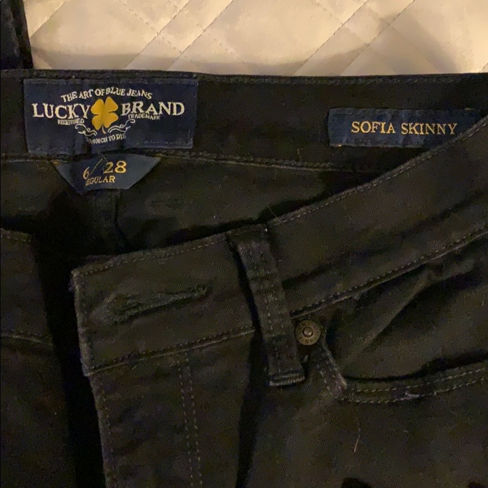 Lucky Brand Black Sofia Skinny - Picture 3 of 3